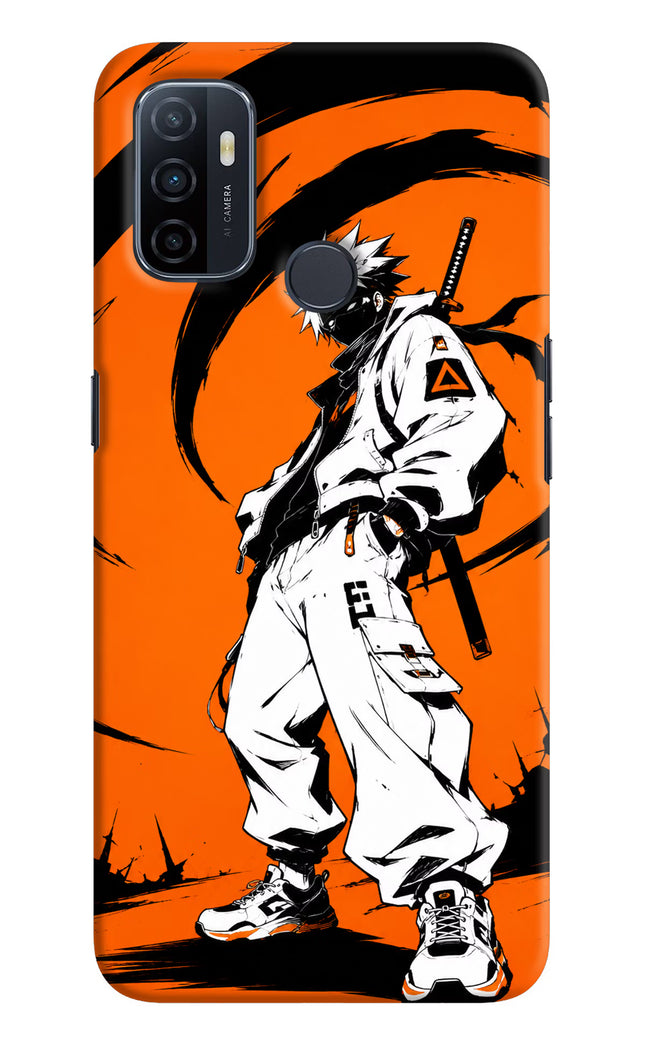 Street Samurai  Oppo A53 2020 Hard Case Back Cover by Casekaro
