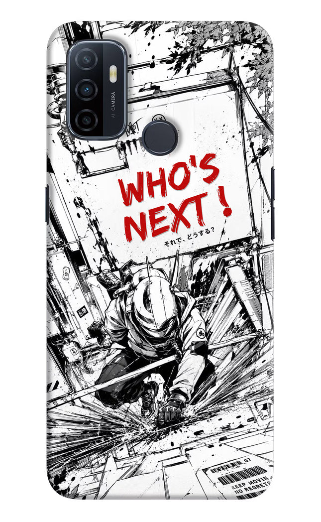 Who's Next Oppo A53 2020 Hard Case Back Cover by Casekaro
