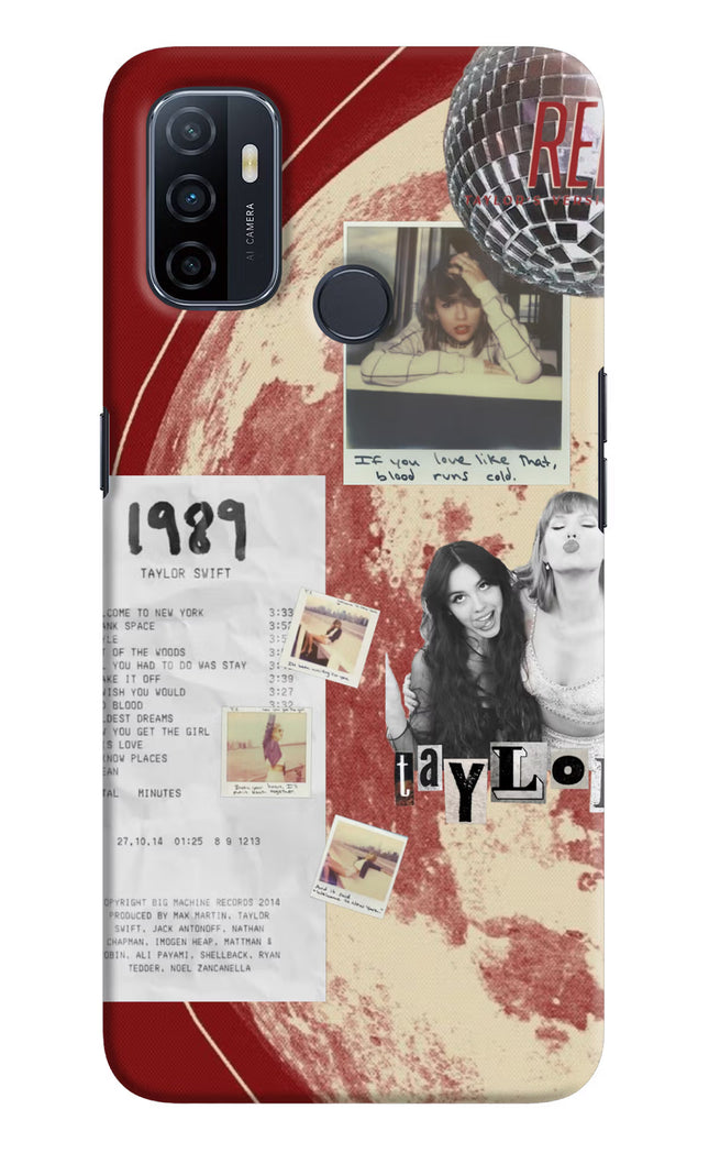 Taylor Swift Oppo A53 2020 Hard Case Back Cover by Casekaro