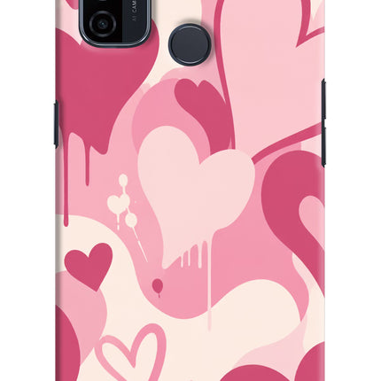 Hearty case Oppo A53 2020 Hard Case Back Cover by Casekaro