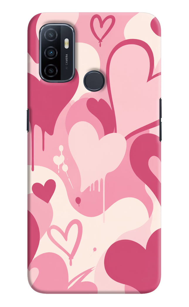 Hearty case Oppo A53 2020 Hard Case Back Cover by Casekaro