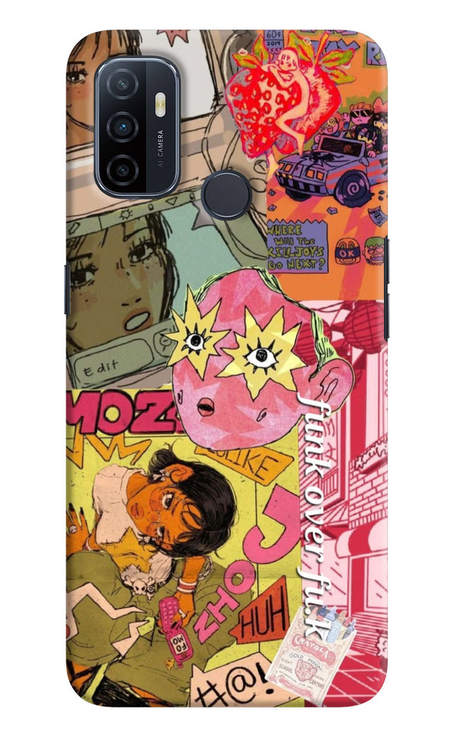Funkover Oppo A53 2020 Hard Case Back Cover by Casekaro