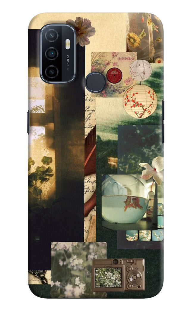 Summer Oppo A53 2020 Hard Case Back Cover by Casekaro