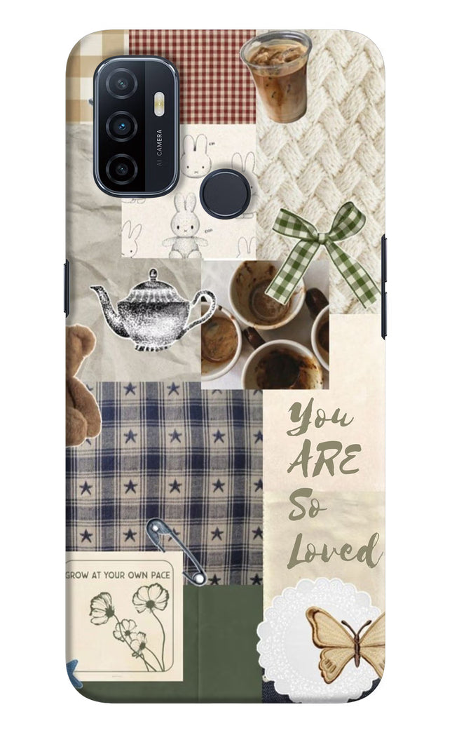 Cookie Oppo A53 2020 Hard Case Back Cover by Casekaro