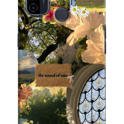 Rain Oppo A53 2020 Hard Case Back Cover by Casekaro
