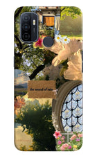 Rain Oppo A53 2020 Hard Case Back Cover by Casekaro