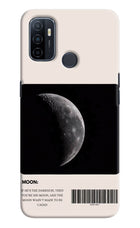Moon Phase Oppo A53 2020 Hard Case Back Cover by Casekaro
