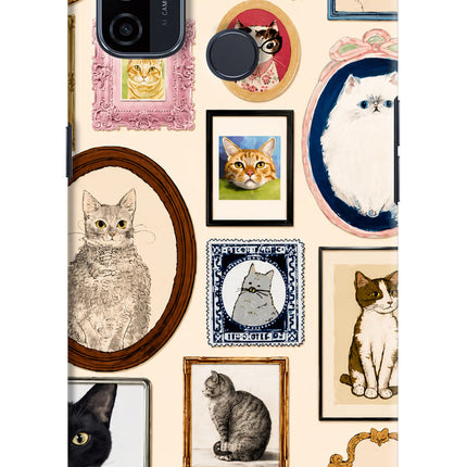 Mirror Cats Oppo A53 2020 Hard Case Back Cover by Casekaro