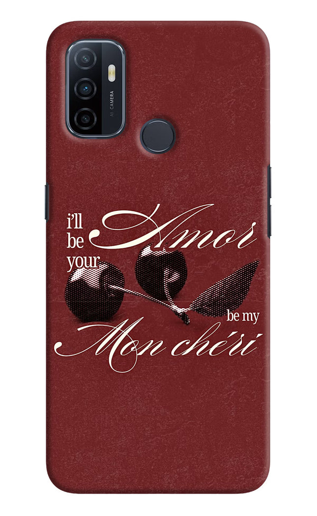 Velvet Cherry Oppo A53 2020 Hard Case Back Cover by Casekaro