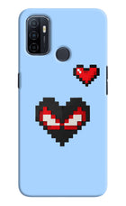 Peter Heart Oppo A53 2020 Hard Case Back Cover by Casekaro