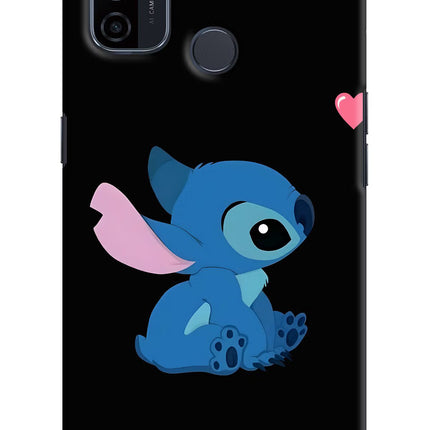 Stitch Crush Oppo A53 2020 Hard Case Back Cover by Casekaro