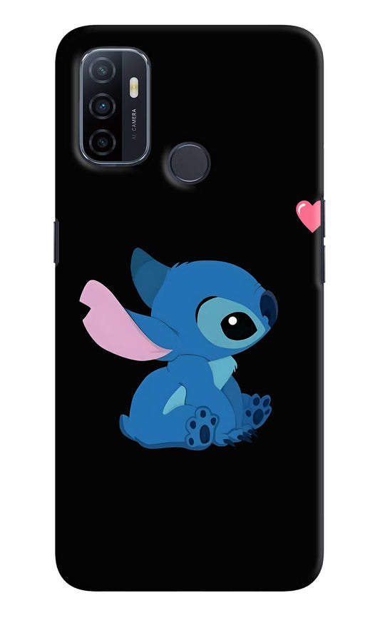 Stitch Crush Oppo A53 2020 Hard Case Back Cover by Casekaro
