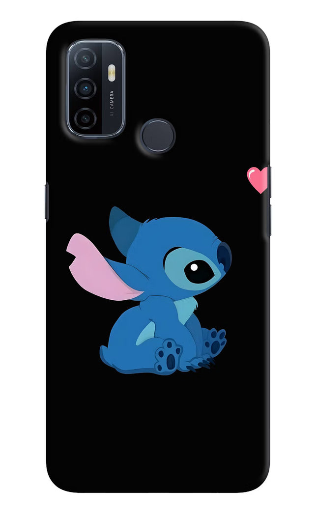 Stitch Crush Oppo A53 2020 Hard Case Back Cover by Casekaro
