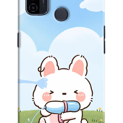 Bunny Treat Oppo A53 2020 Hard Case Back Cover by Casekaro