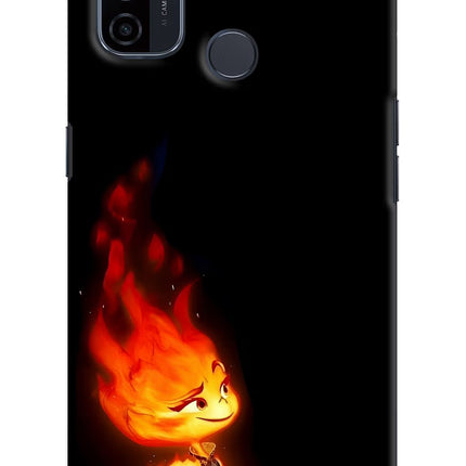 Ember Flame Oppo A53 2020 Hard Case Back Cover by Casekaro