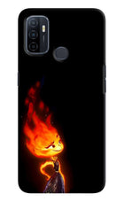 Ember Flame Oppo A53 2020 Hard Case Back Cover by Casekaro
