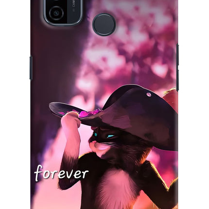 Forever Cat Oppo A53 2020 Hard Case Back Cover by Casekaro