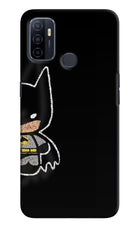 Bat Kitty Oppo A53 2020 Hard Case Back Cover by Casekaro