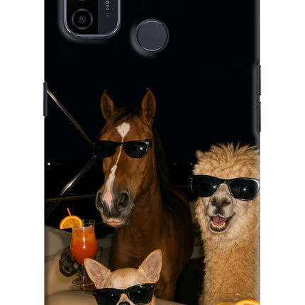 Party Squad Oppo A53 2020 Hard Case Back Cover by Casekaro