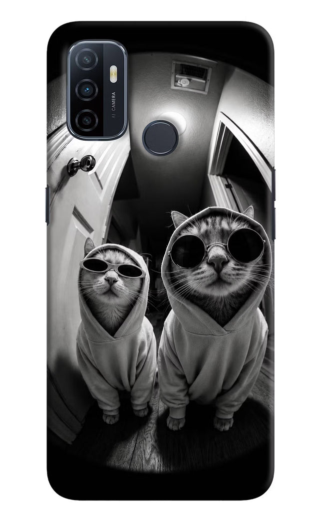 Hood Cats Oppo A53 2020 Hard Case Back Cover by Casekaro