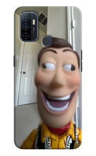 Side Eye Woody Oppo A53 2020 Hard Case Back Cover by Casekaro