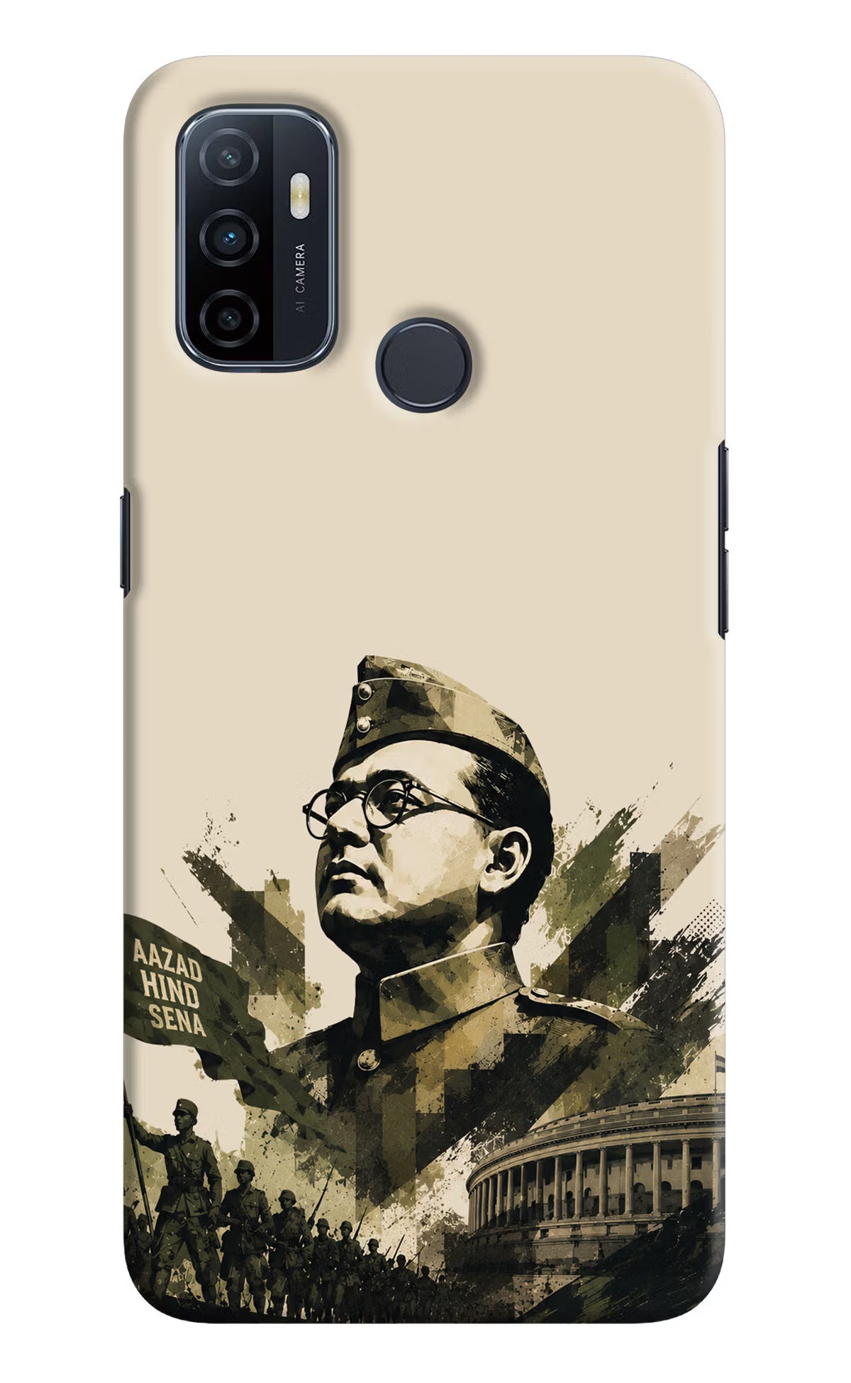 Netaji Rising Oppo A53 2020 Back Cover