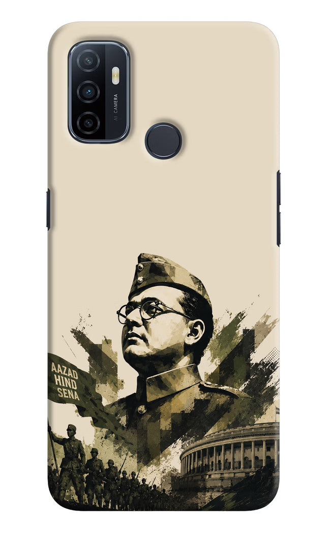 Netaji Rising Oppo A53 2020 Back Cover