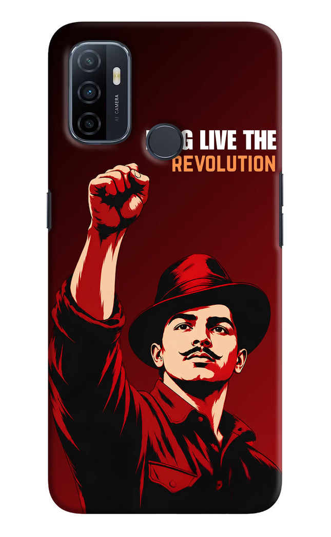 Bhagat Singh Revolution Oppo A53 2020 Back Cover