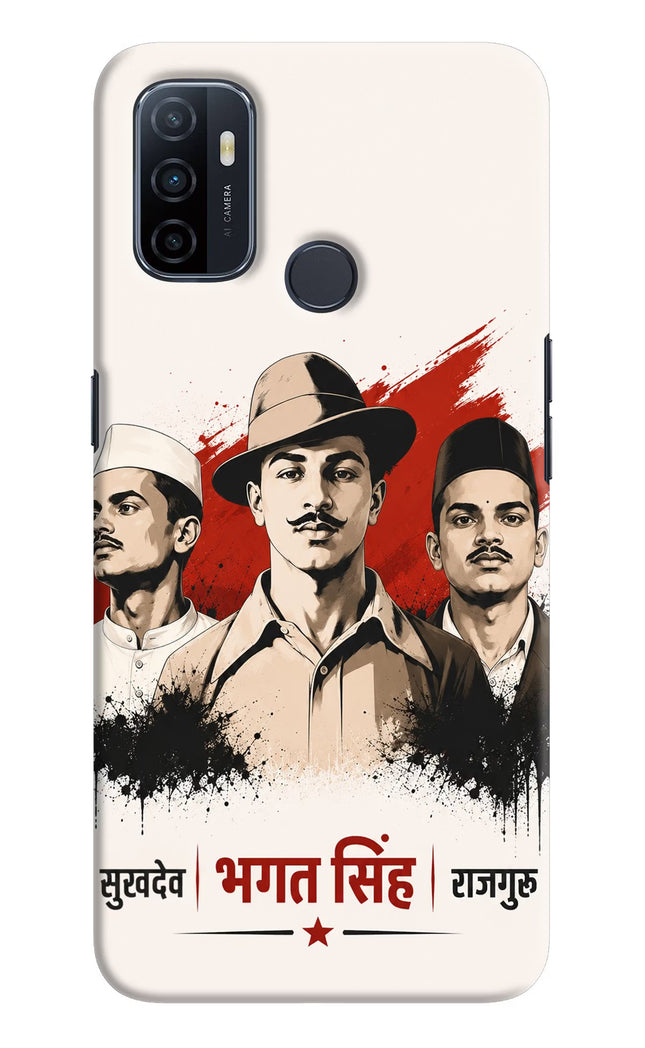 Sardar Patel Iron Will Oppo A53 2020 Back Cover