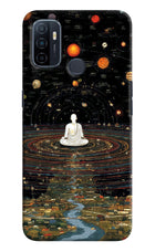 Space Monk Oppo A53 2020 Hard Case Back Cover by Casekaro