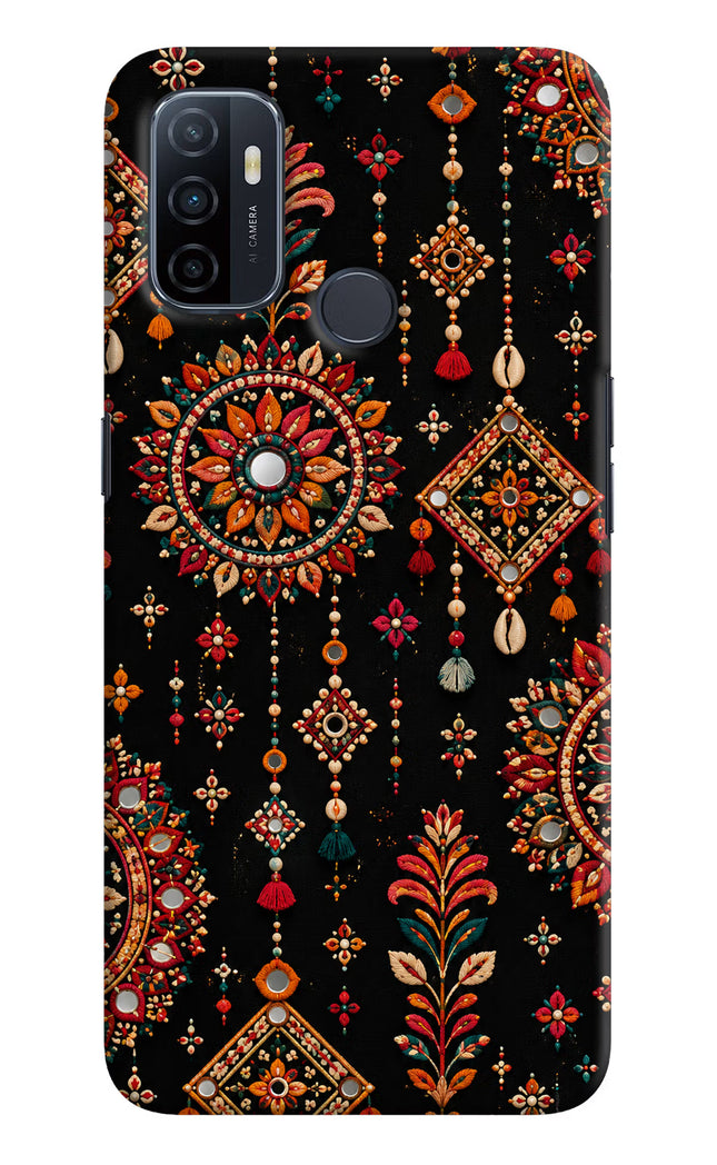 Boho Noir Oppo A53 2020 Hard Case Back Cover by Casekaro