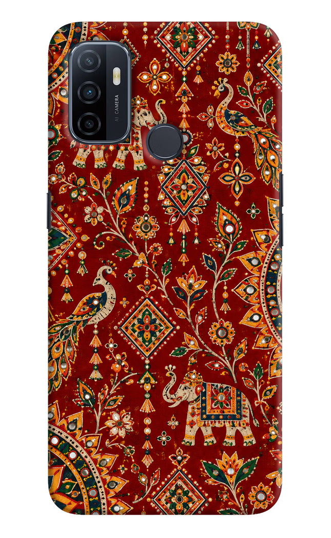 Laal Riwaaz Oppo A53 2020 Hard Case Back Cover by Casekaro