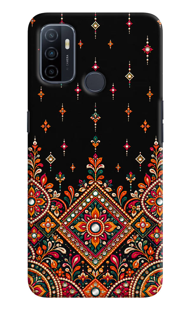 Noir Mehfil Oppo A53 2020 Hard Case Back Cover by Casekaro