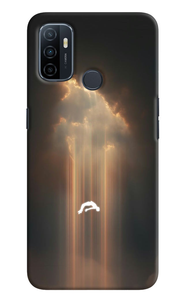 Heavenly Beam Oppo A53 2020 Hard Case Back Cover by Casekaro