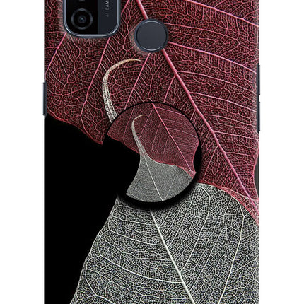 Leaf Pattern Oppo A53 2020 Pop Case by Casekaro