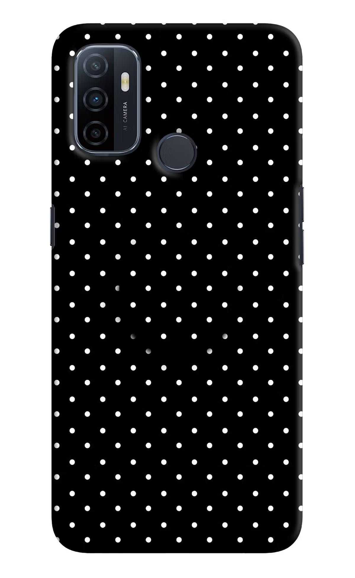 White Dots Oppo A53 2020 Pop Case by Casekaro
