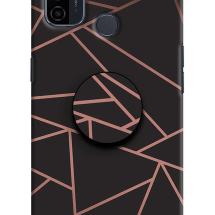 Geometric Pattern Oppo A53 2020 Pop Case by Casekaro