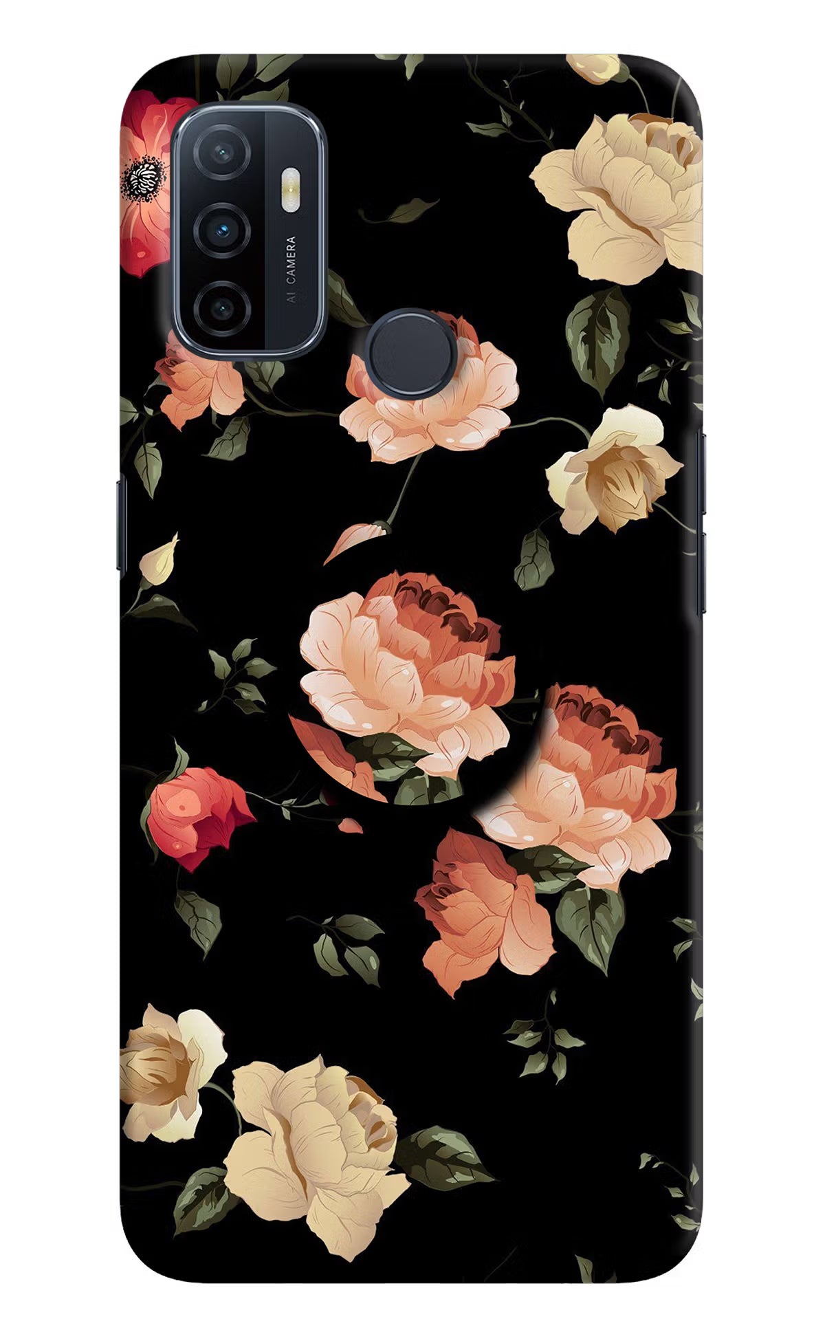 Flowers Oppo A53 2020 Pop Case by Casekaro