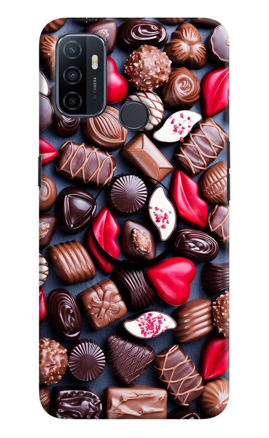 Chocolates Oppo A53 2020 Pop Case by Casekaro