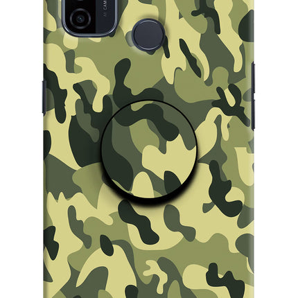 Camouflage Oppo A53 2020 Pop Case by Casekaro