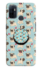 Pug Dog Oppo A53 2020 Pop Case by Casekaro
