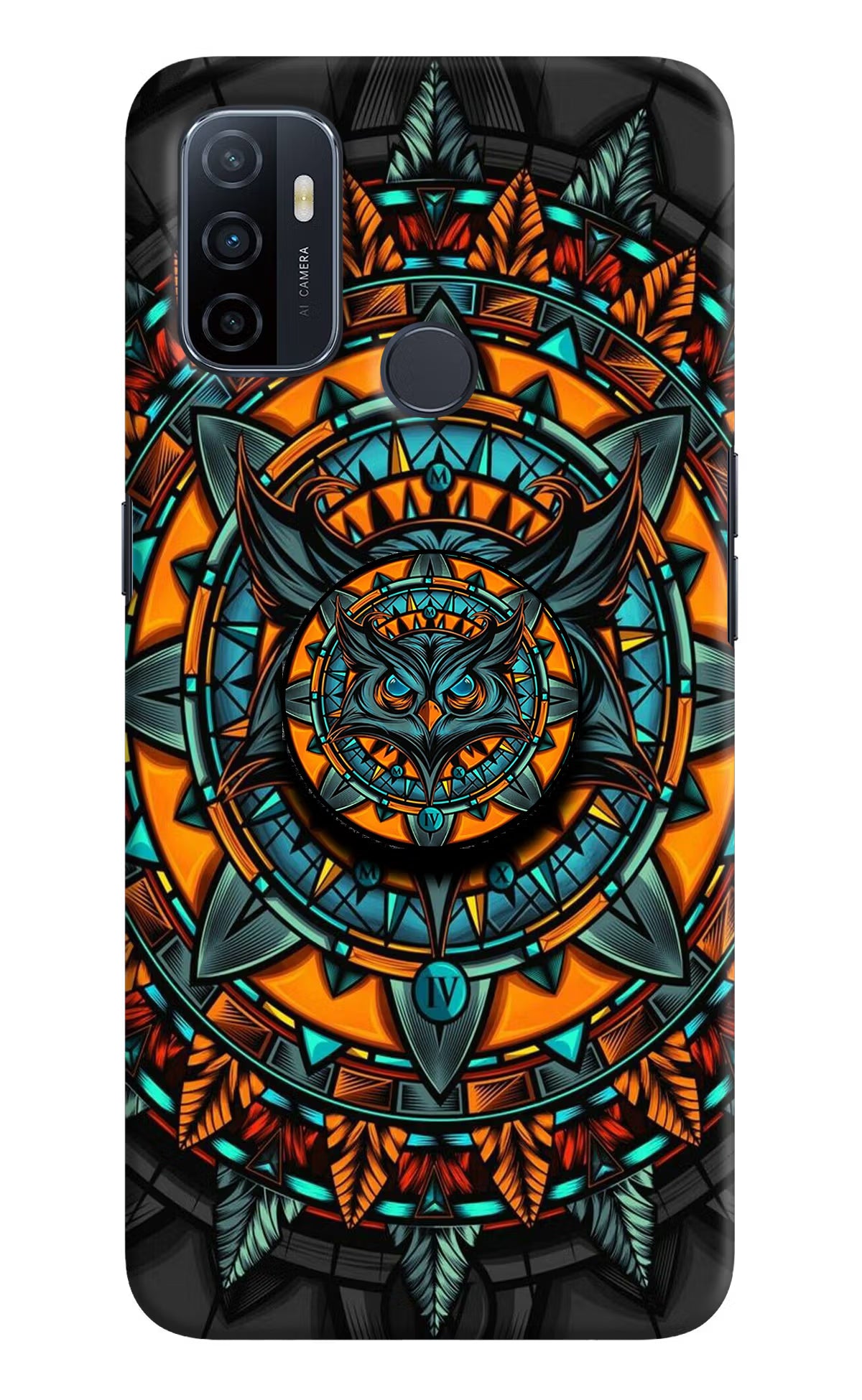 Angry Owl Oppo A53 2020 Pop Case by Casekaro