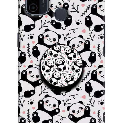Cute Panda Oppo A53 2020 Pop Case by Casekaro