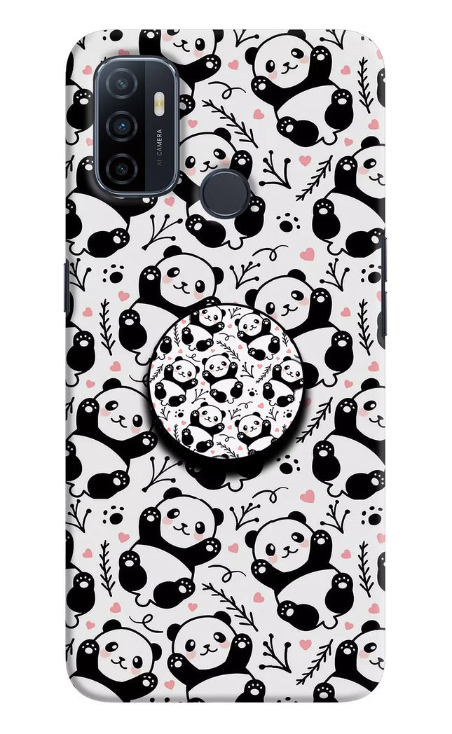 Cute Panda Oppo A53 2020 Pop Case by Casekaro