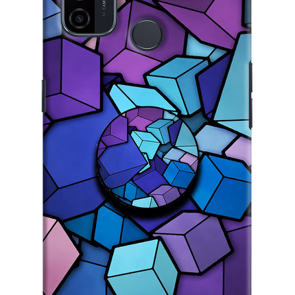 Cubic Abstract Oppo A53 2020 Pop Case by Casekaro