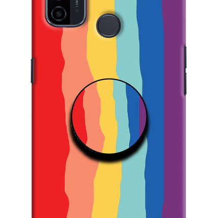 Rainbow Oppo A53 2020 Pop Case by Casekaro