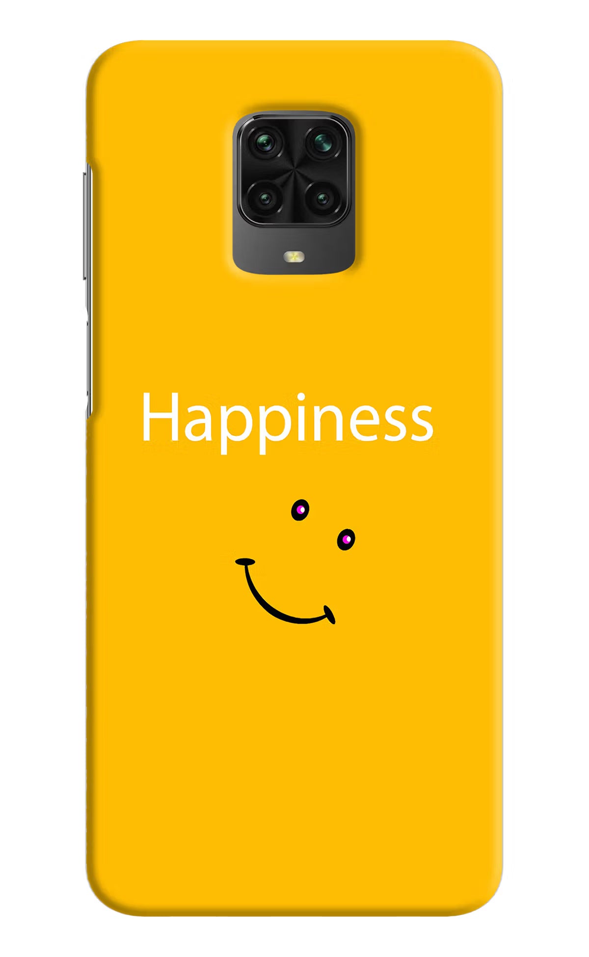 Happiness With Smiley Poco M2 Pro Hard Case Back Cover by Casekaro