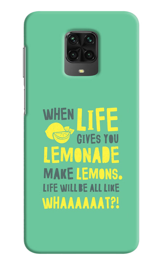 Quote Poco M2 Pro Hard Case Back Cover by Casekaro