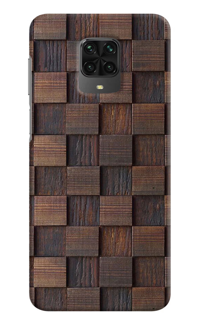 Wooden Cube Design Poco M2 Pro Hard Case Back Cover by Casekaro