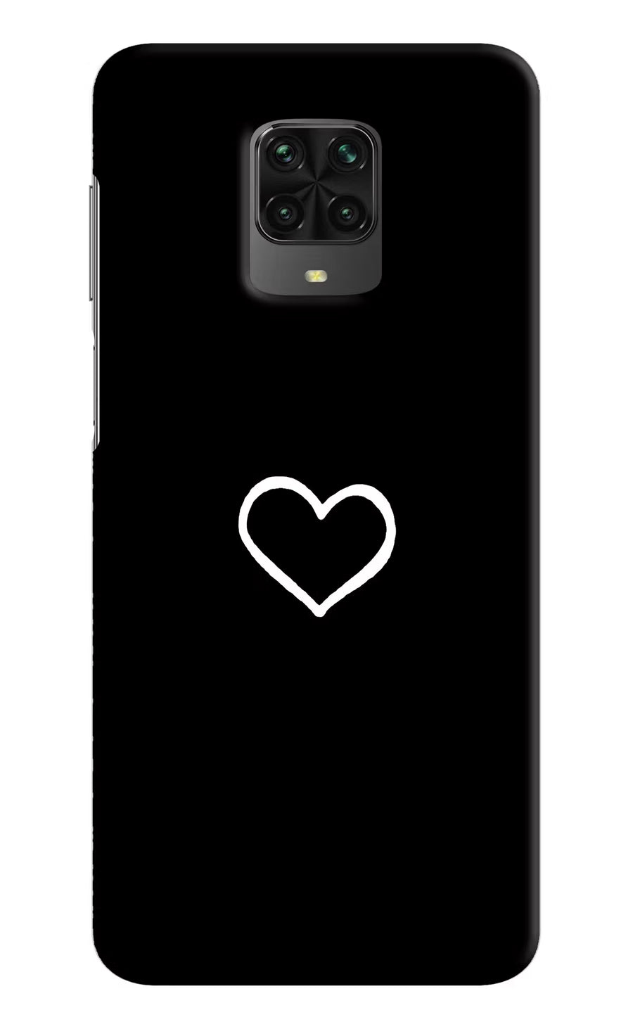 Heart Poco M2 Pro Back Cover, Hard case